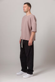 Short Sleeve Thermal Sweater Antler