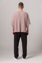 Short Sleeve Thermal Sweater Antler
