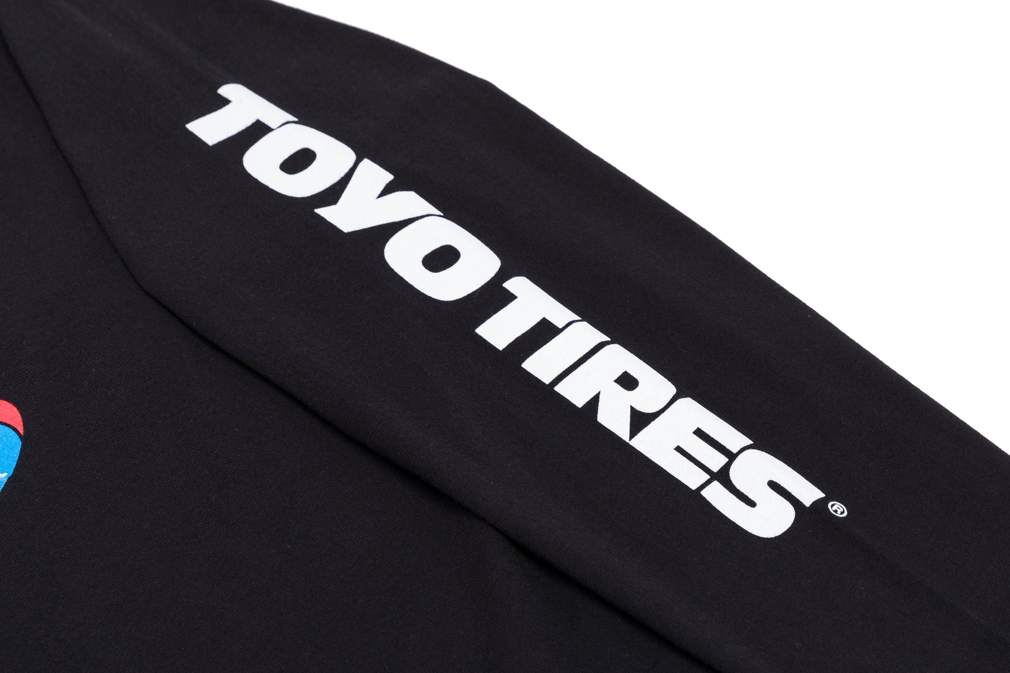 Team Toyo Maximum Traction Check Loop Long Sleeve Tee Black