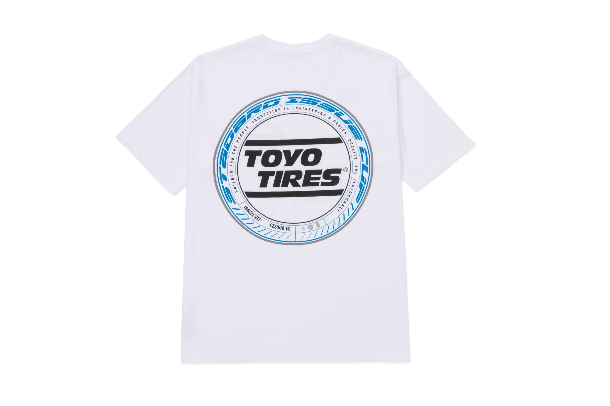 Team Toyo Maximum Traction Digital Gauge Tee White