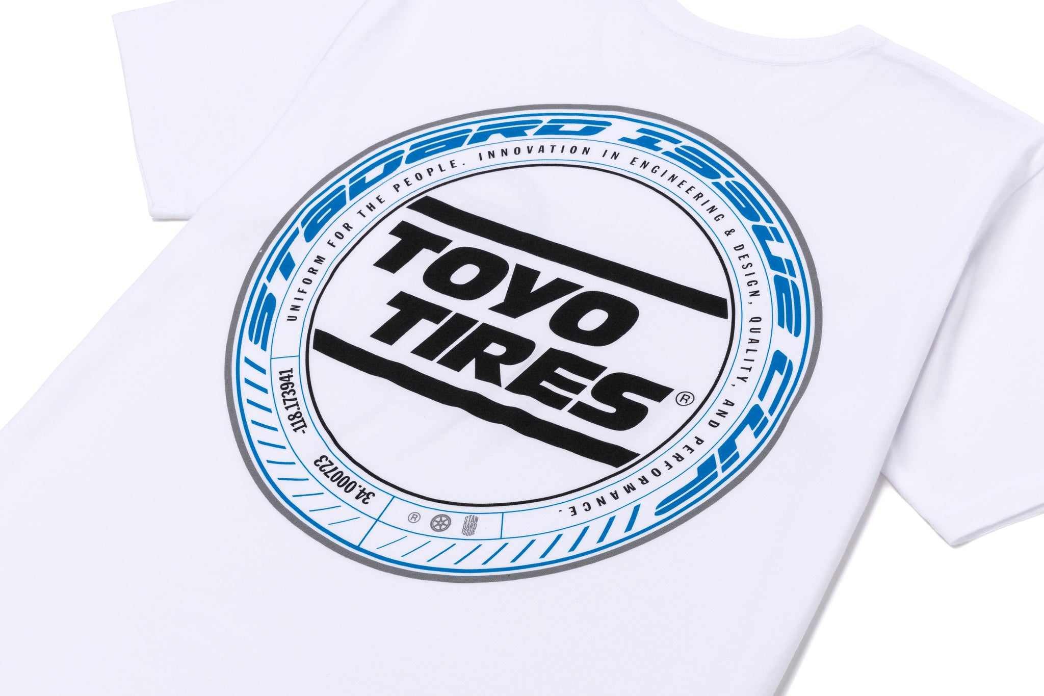 Team Toyo Maximum Traction Digital Gauge Tee White