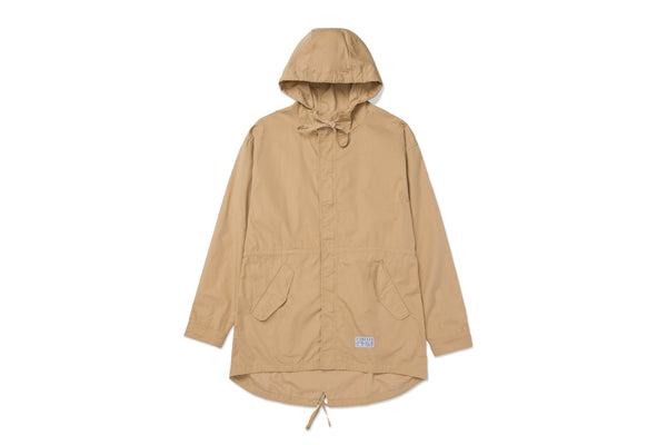 BAL 2023f/w COTTON NYLON FISHTAIL COAT