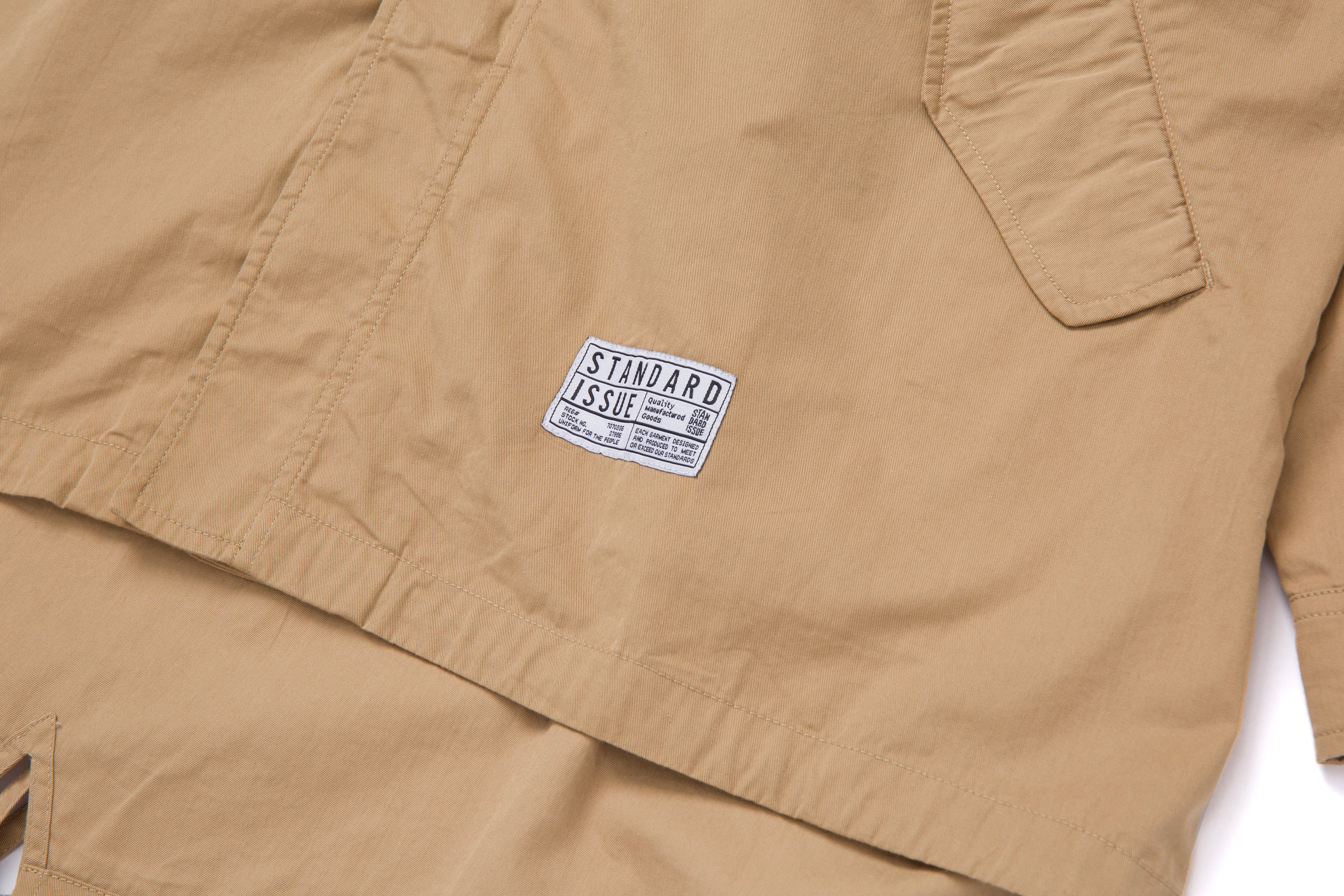 Fishtail Parka Khaki – STANDARD ISSUE TEES