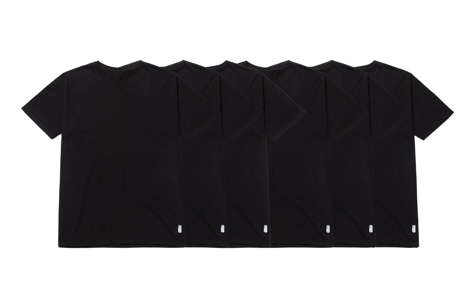 Six Pack Black Tees