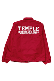 JSP X BH X TU Coaches Jacket Cherry