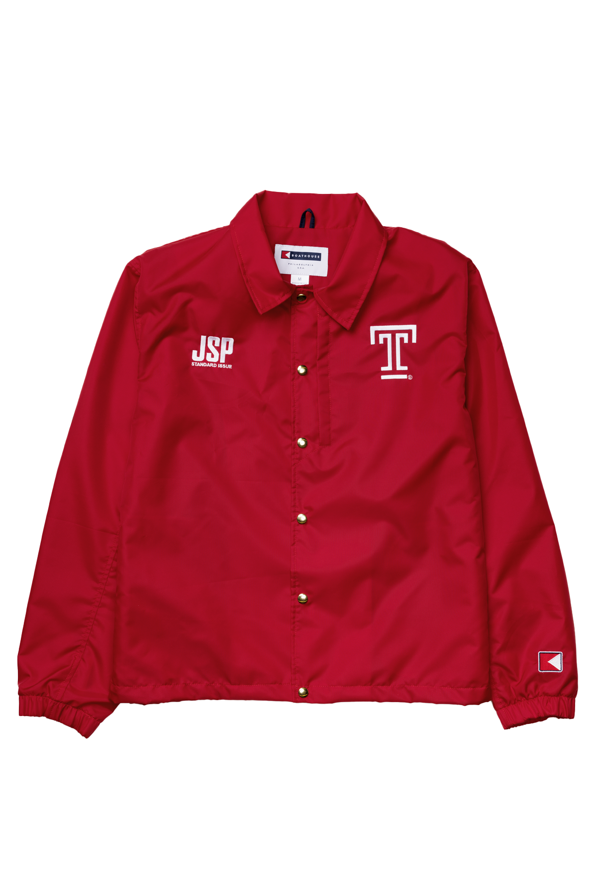 JSP X BH X TU Coaches Jacket Cherry