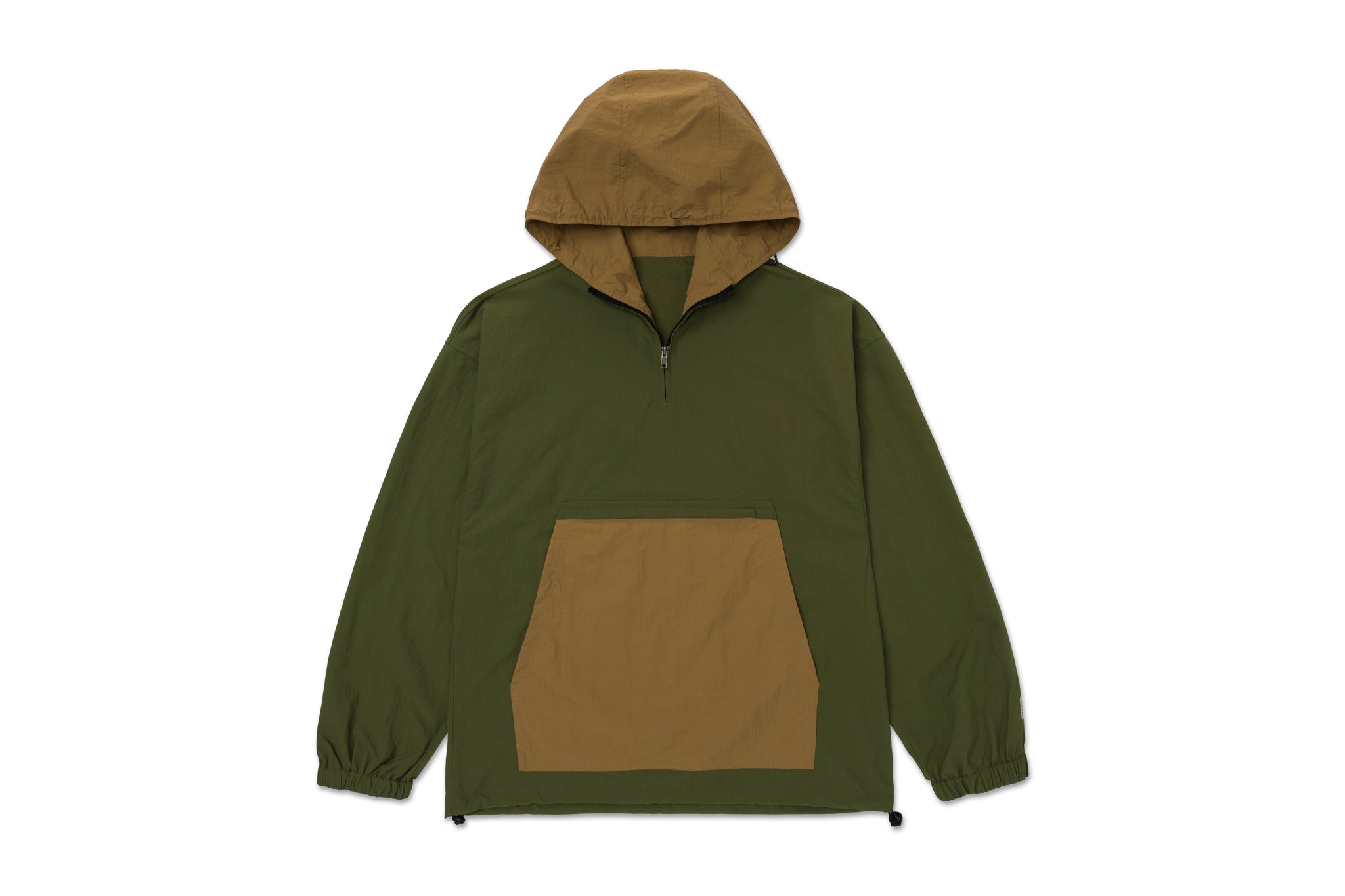 Anorak Jacket Olive Brown