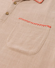 California Pull Over Shirt Beige