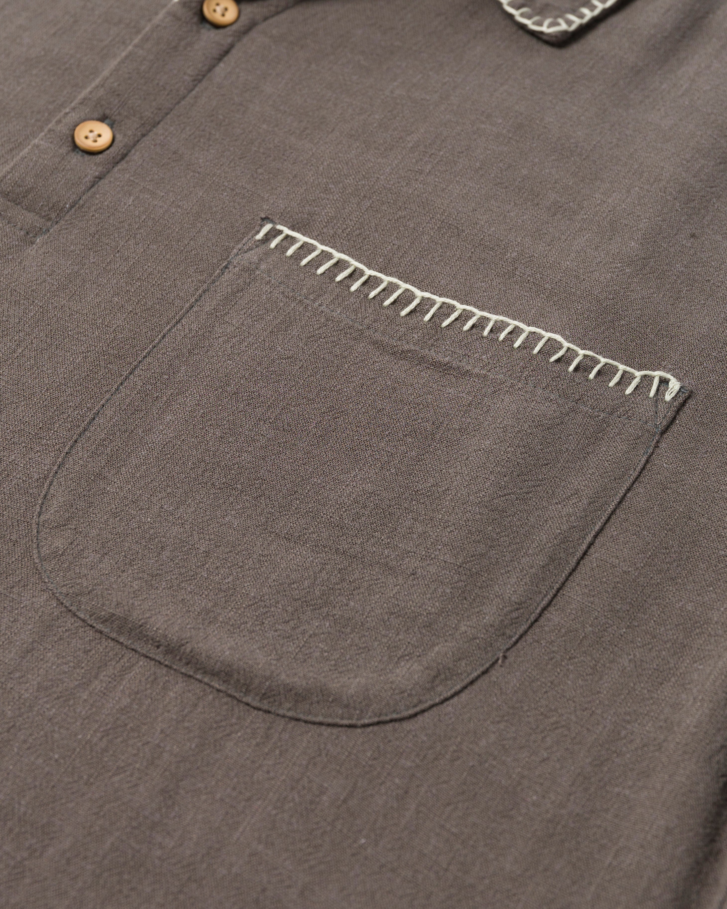 California Pull Over Shirt Kelp