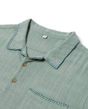 California Pull Over Shirt Sage