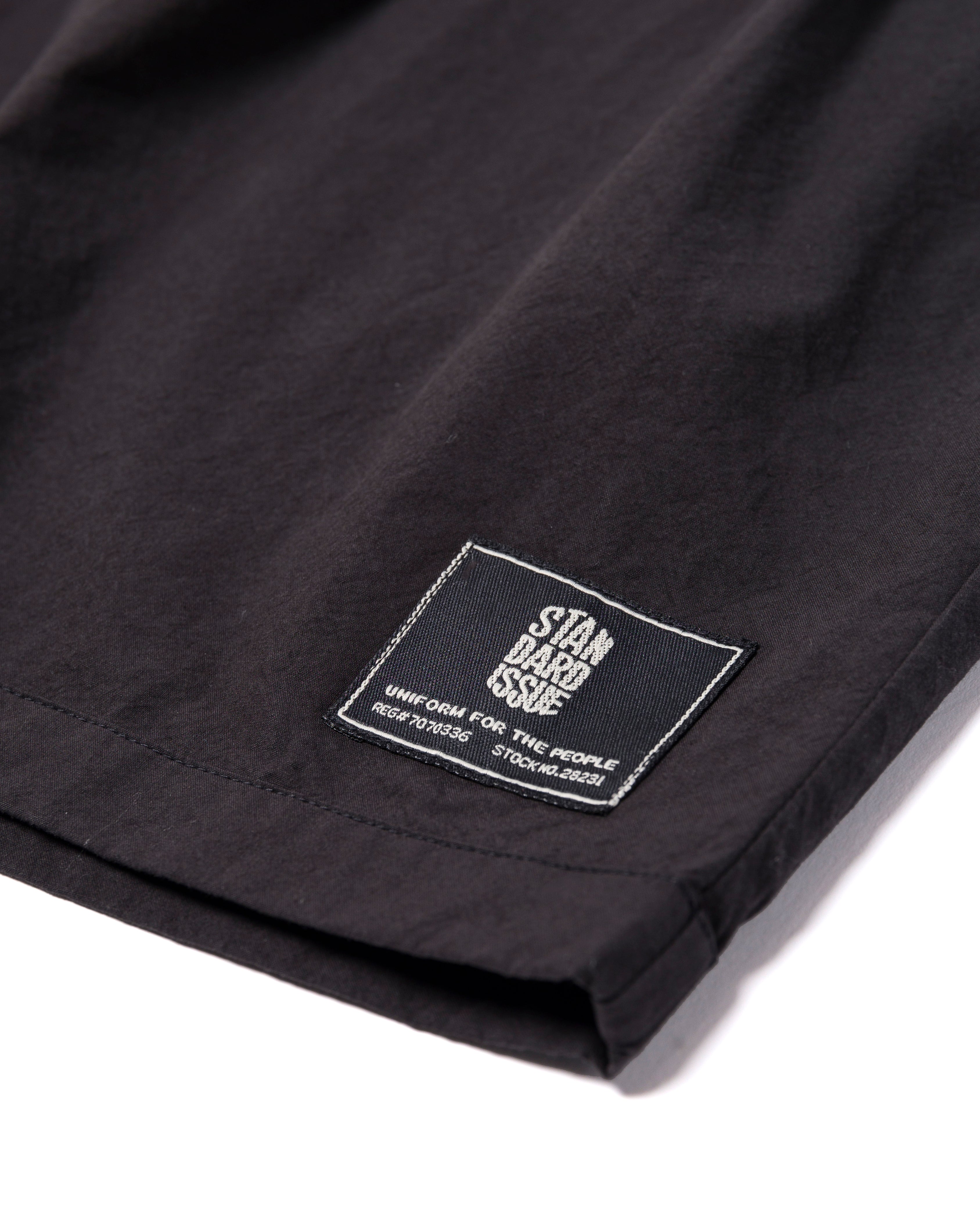 Camp Pleated Shorts Black