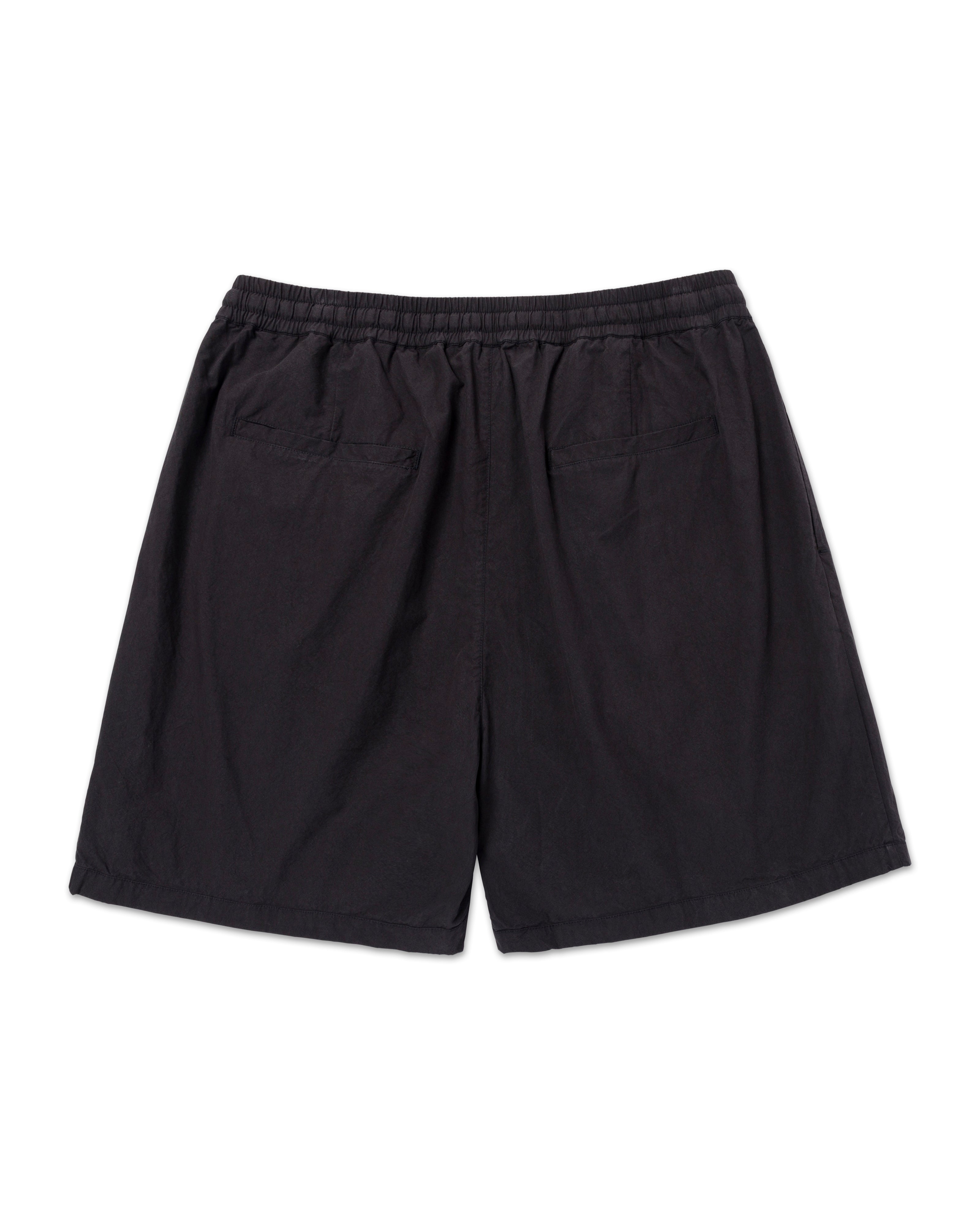 Camp Pleated Shorts Black
