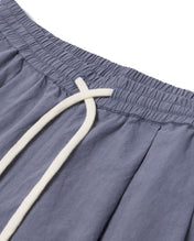 Camp Pleated Shorts Charcoal Forest