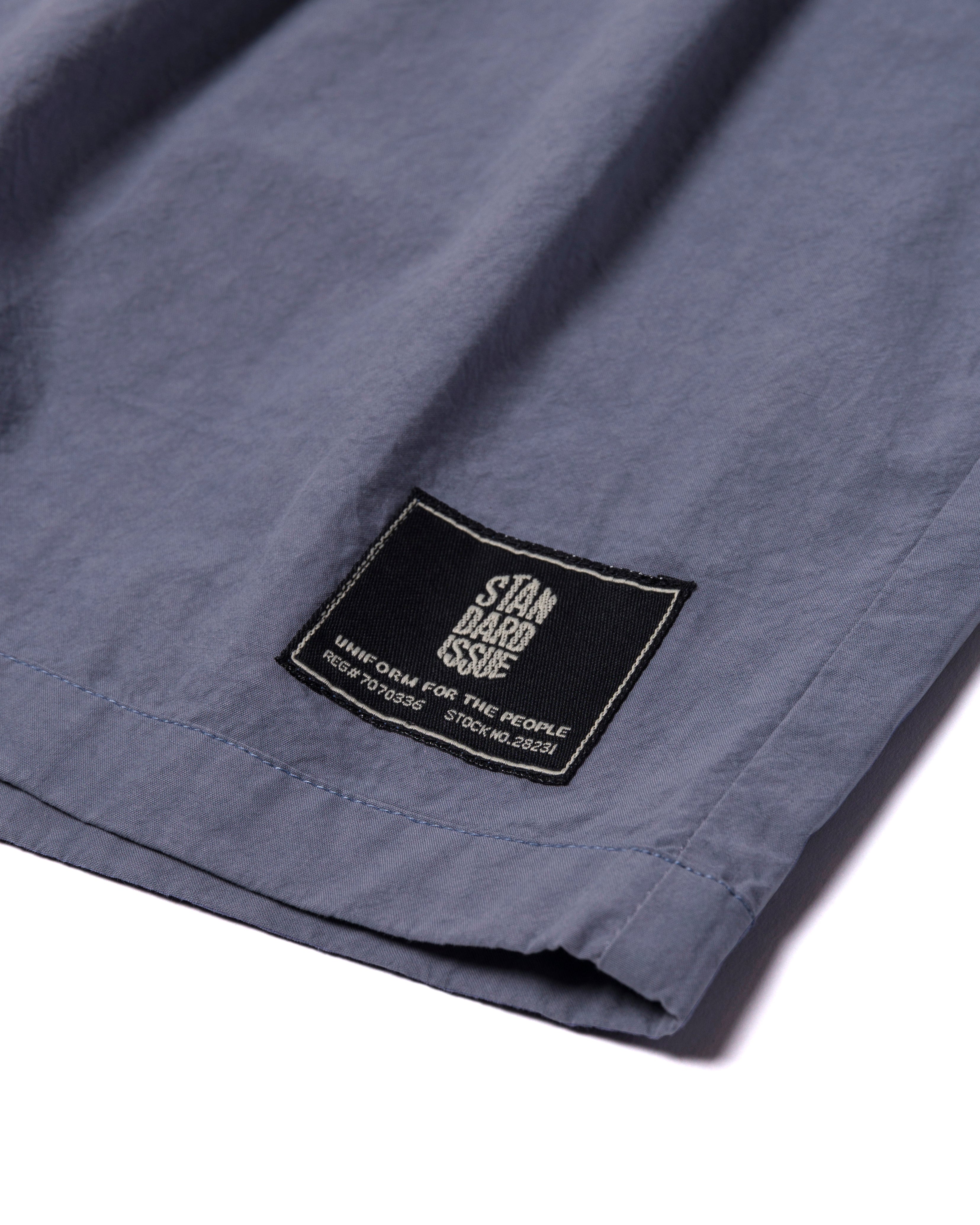 Camp Pleated Shorts Charcoal Forest