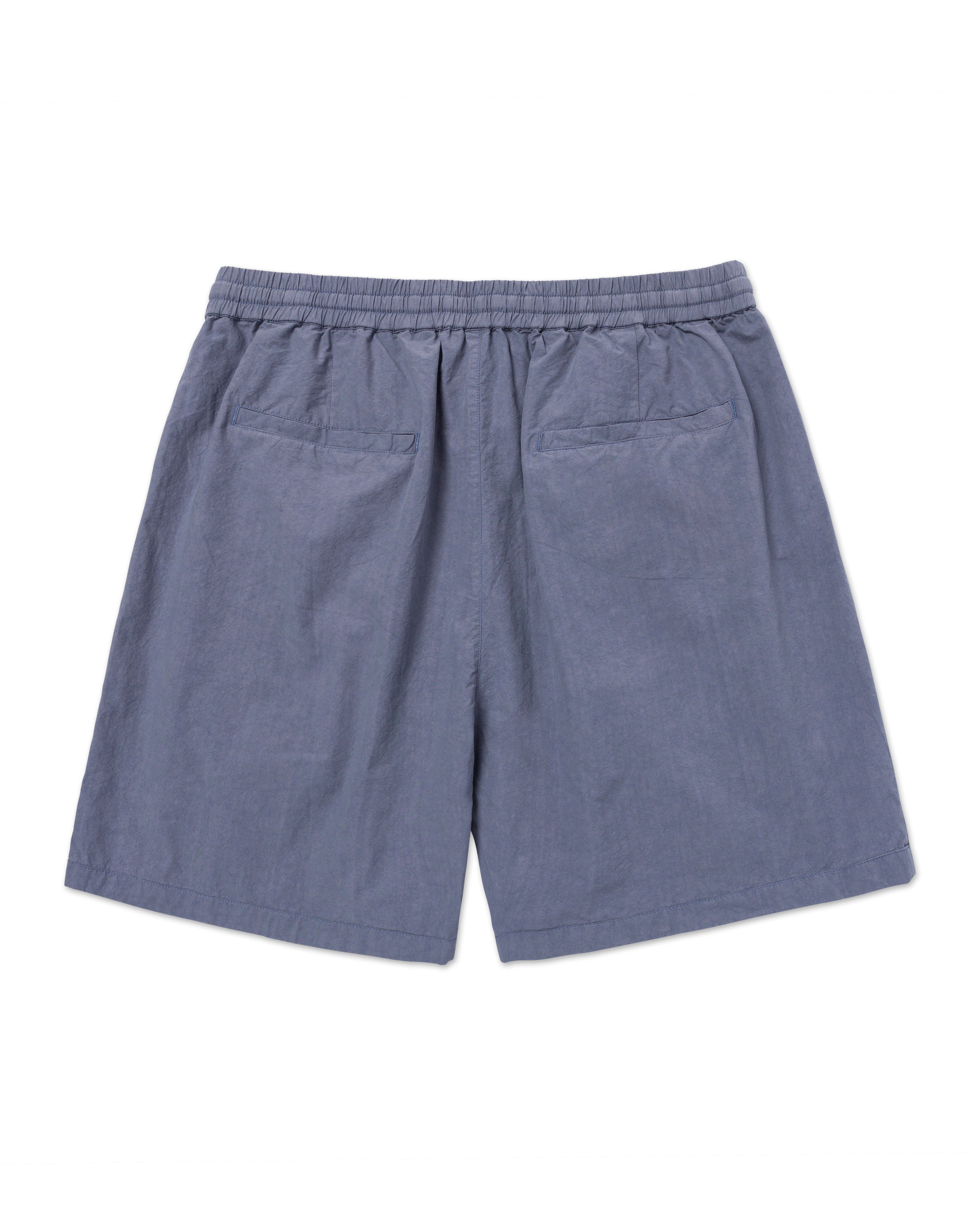 Camp Pleated Shorts Charcoal Forest