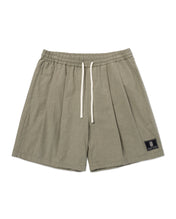 Camp Pleated Shorts Concrete