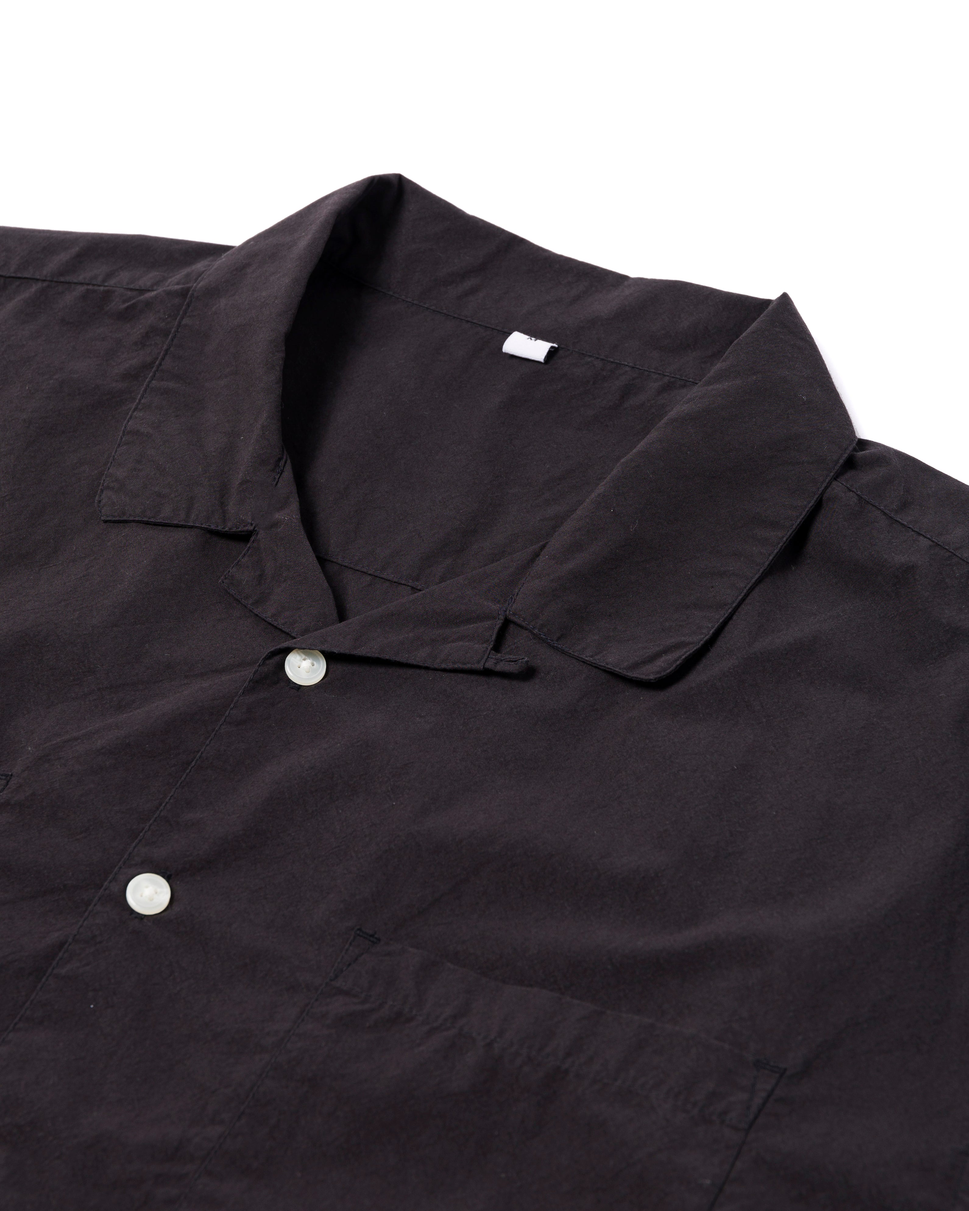 Camp Button Down Shirt Black