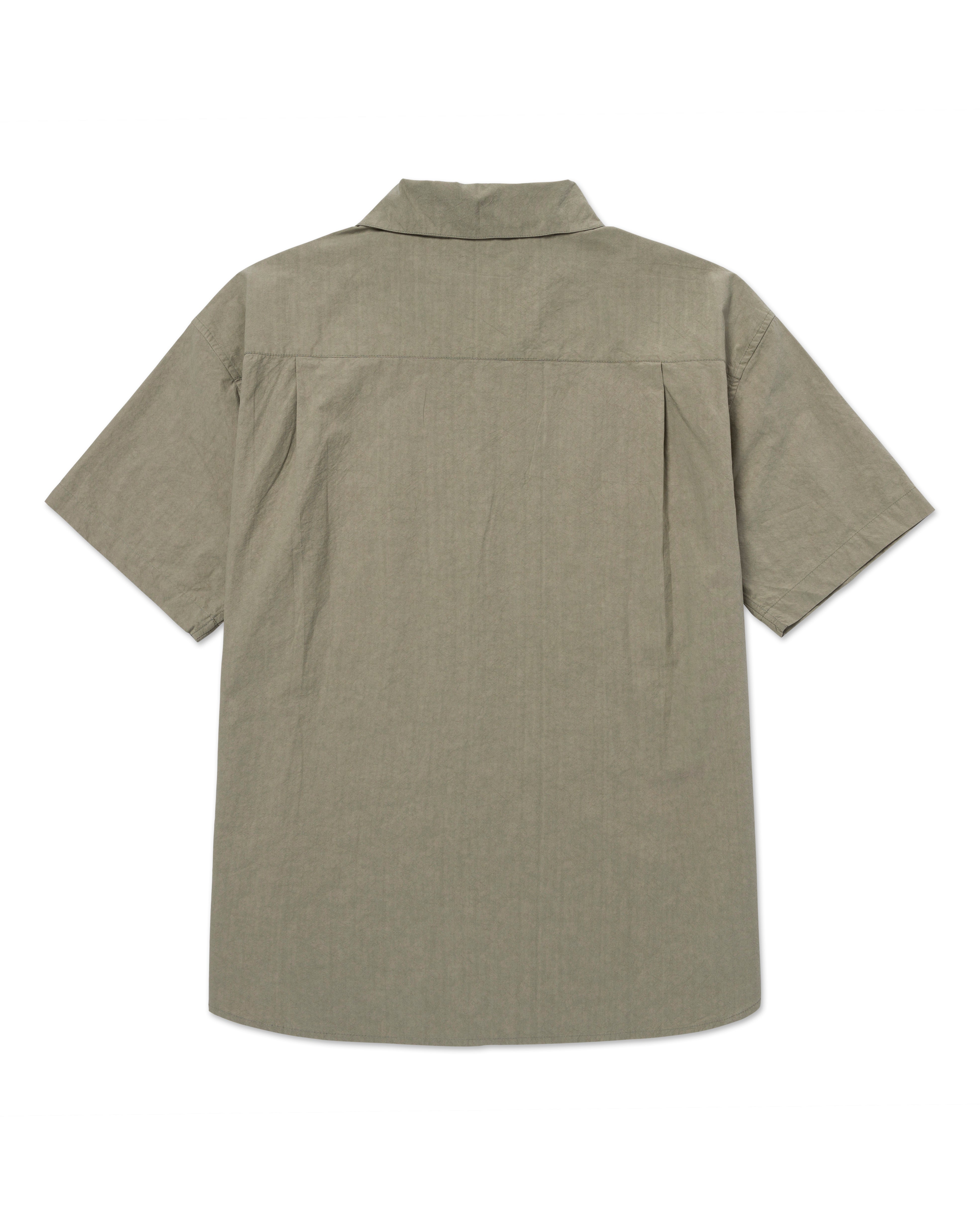Camp Button Down Shirt Concrete