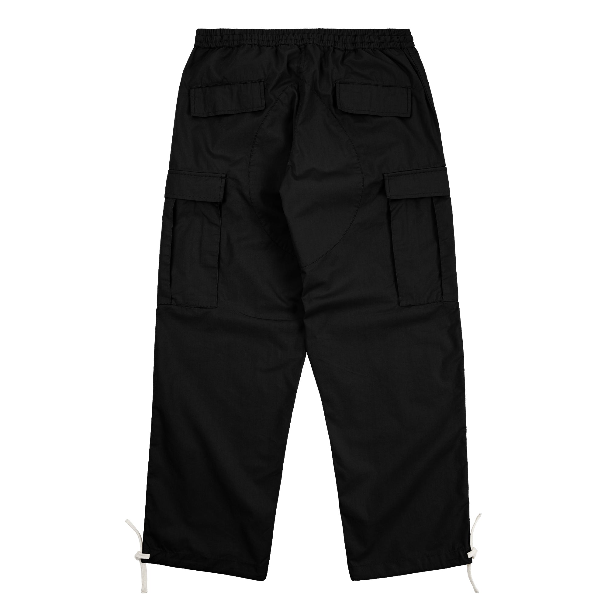 Sueded Cargo Pant Black