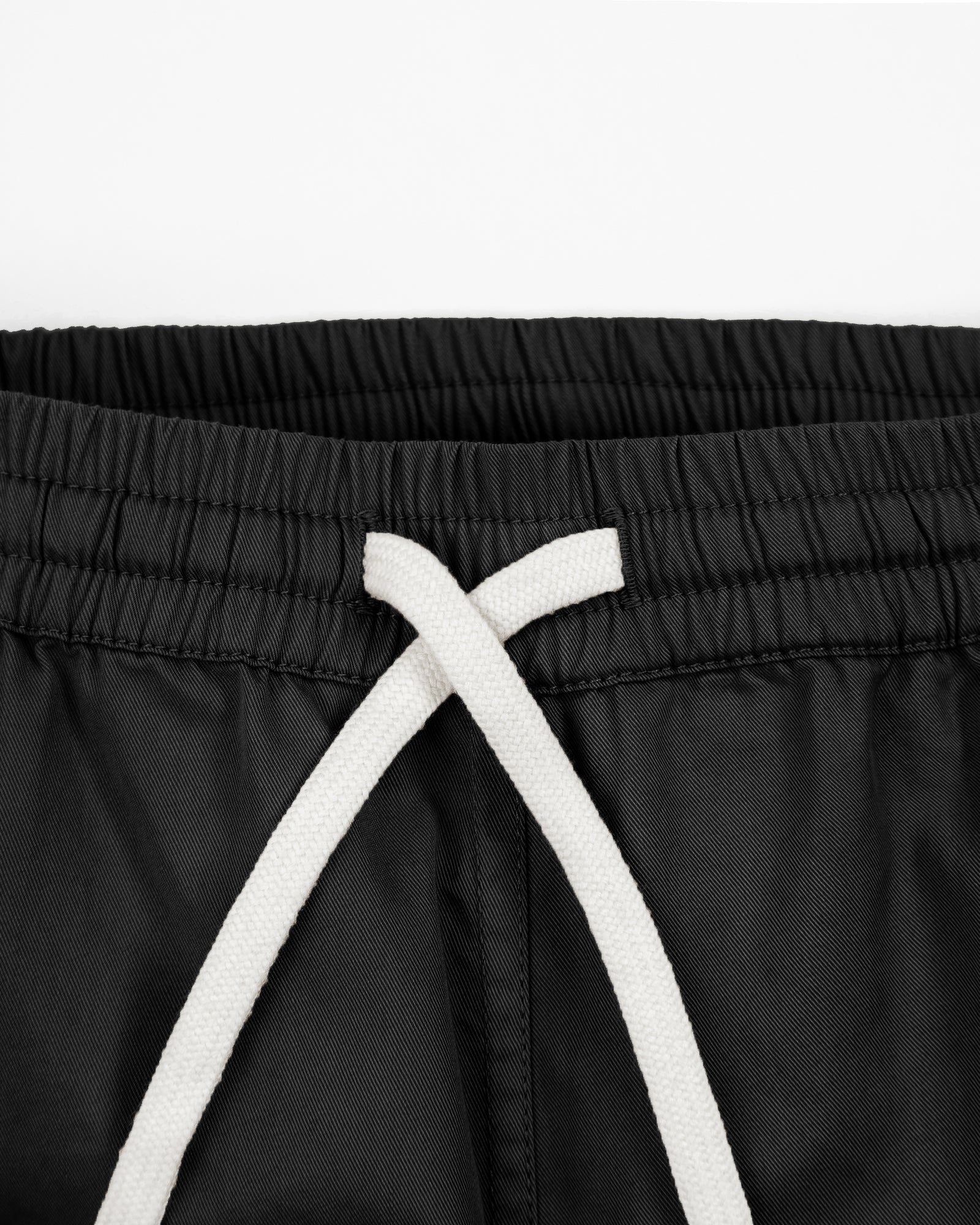 Sueded Cargo Pant Black