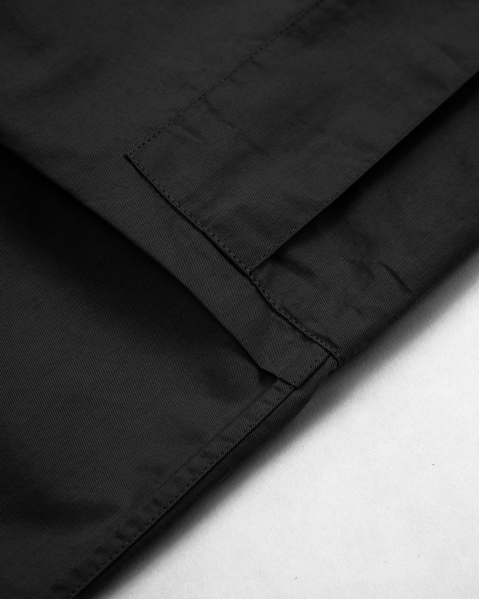 Sueded Cargo Pant Black