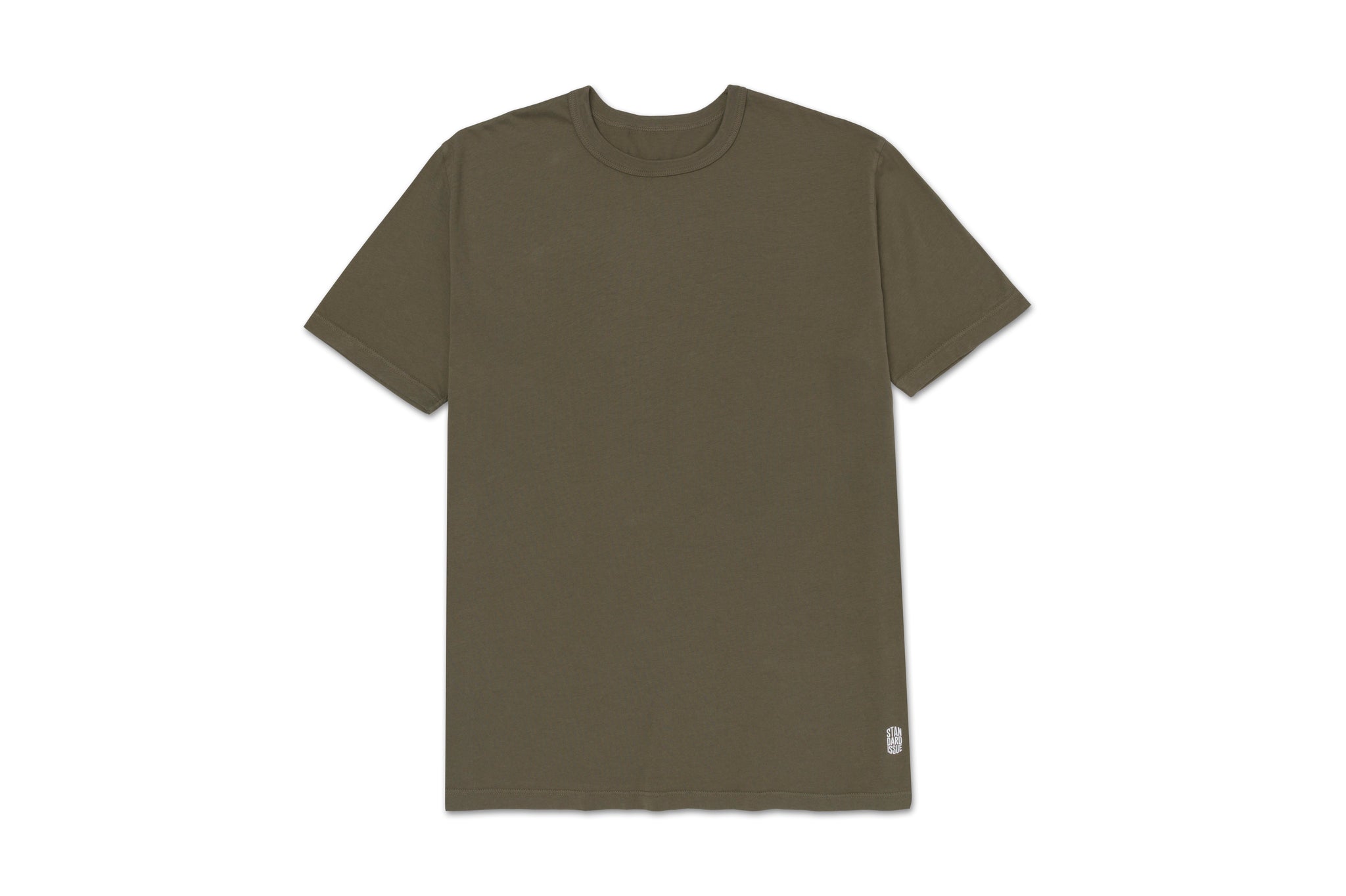 Fitted Tee Burnt Olive