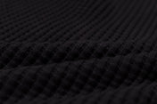 Go Bold Standard Issue Short Sleeve Thermal Sweater Black