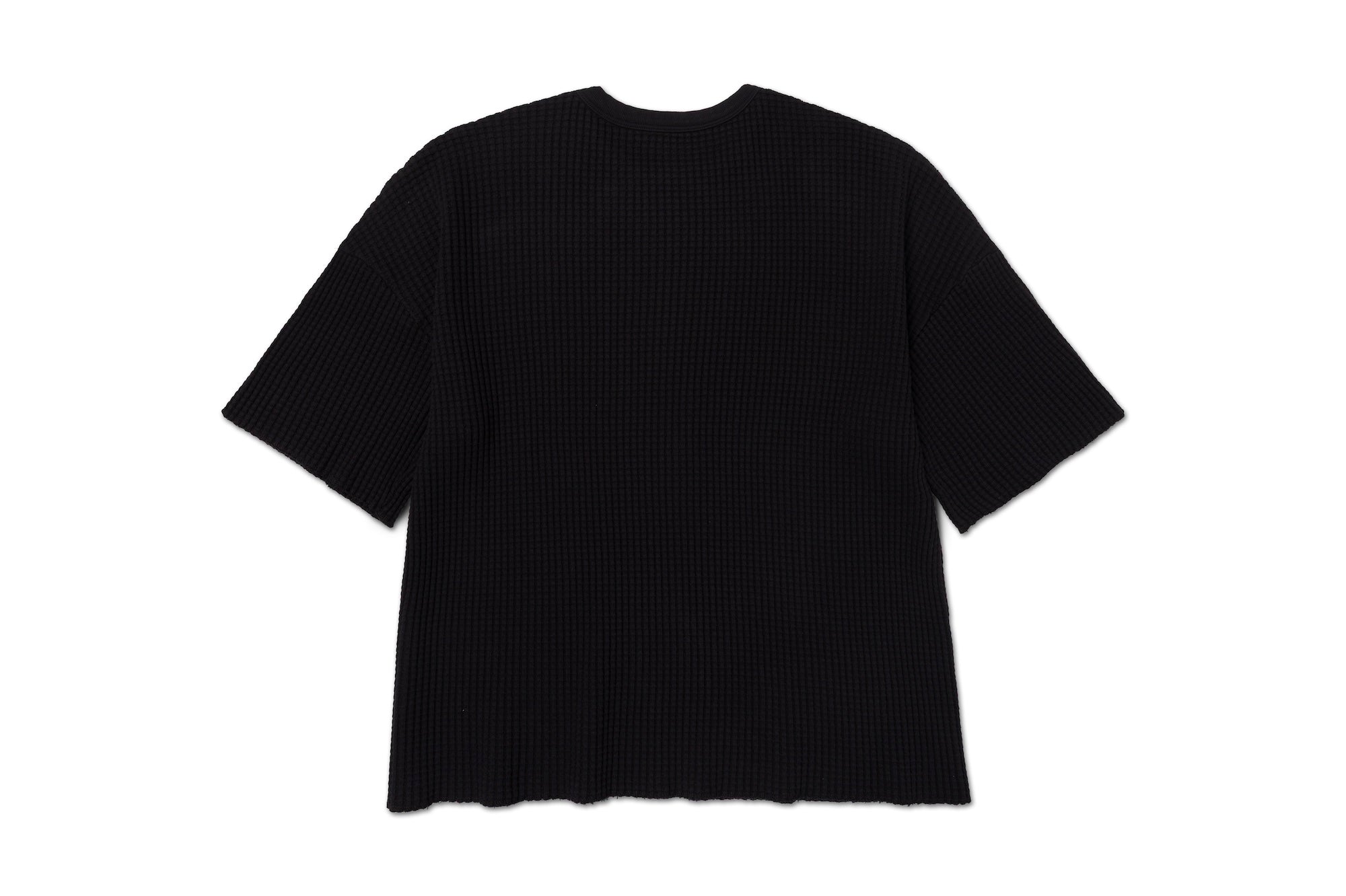 Go Bold Standard Issue Short Sleeve Thermal Sweater Black