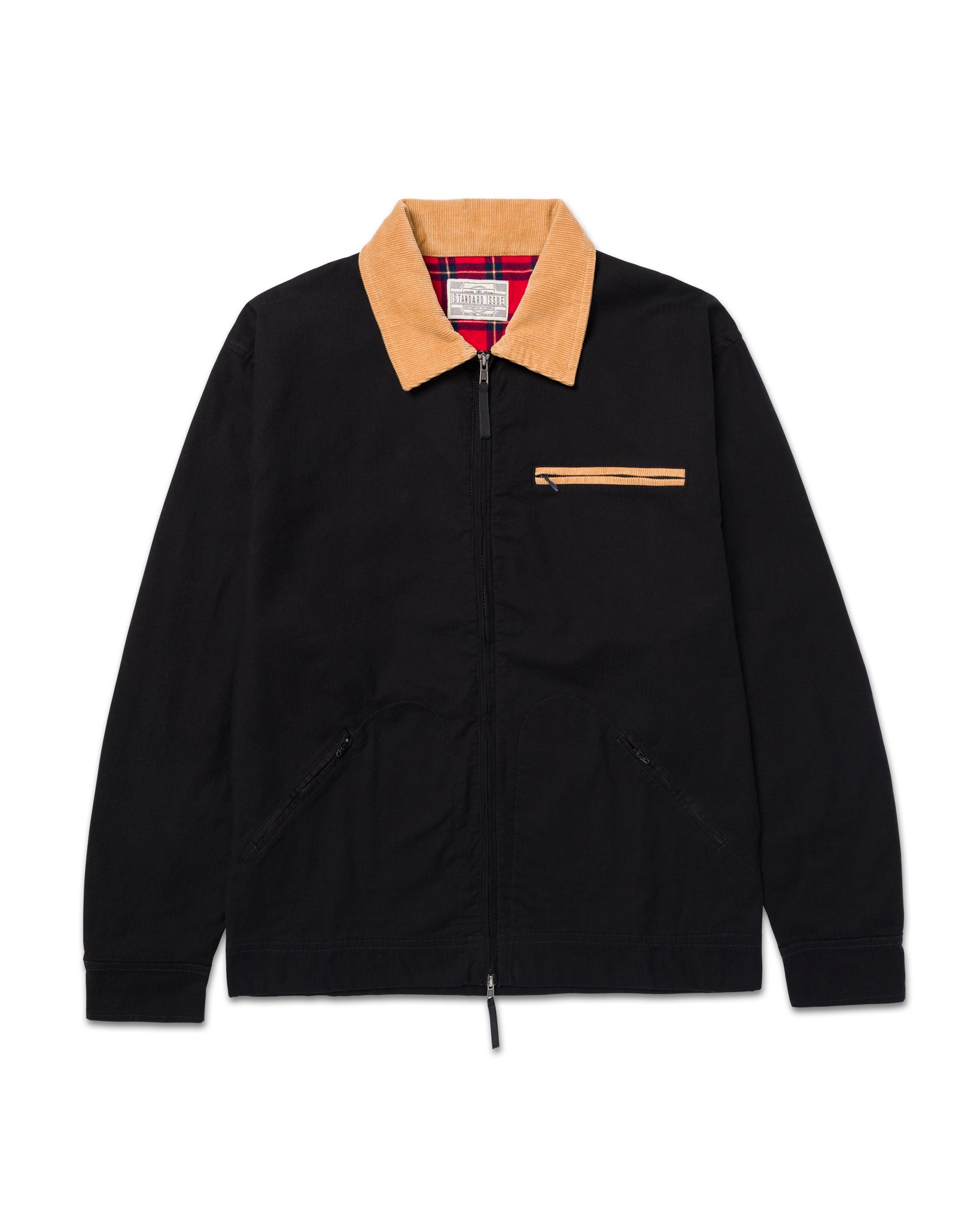 Twill Harrington Jacket Black