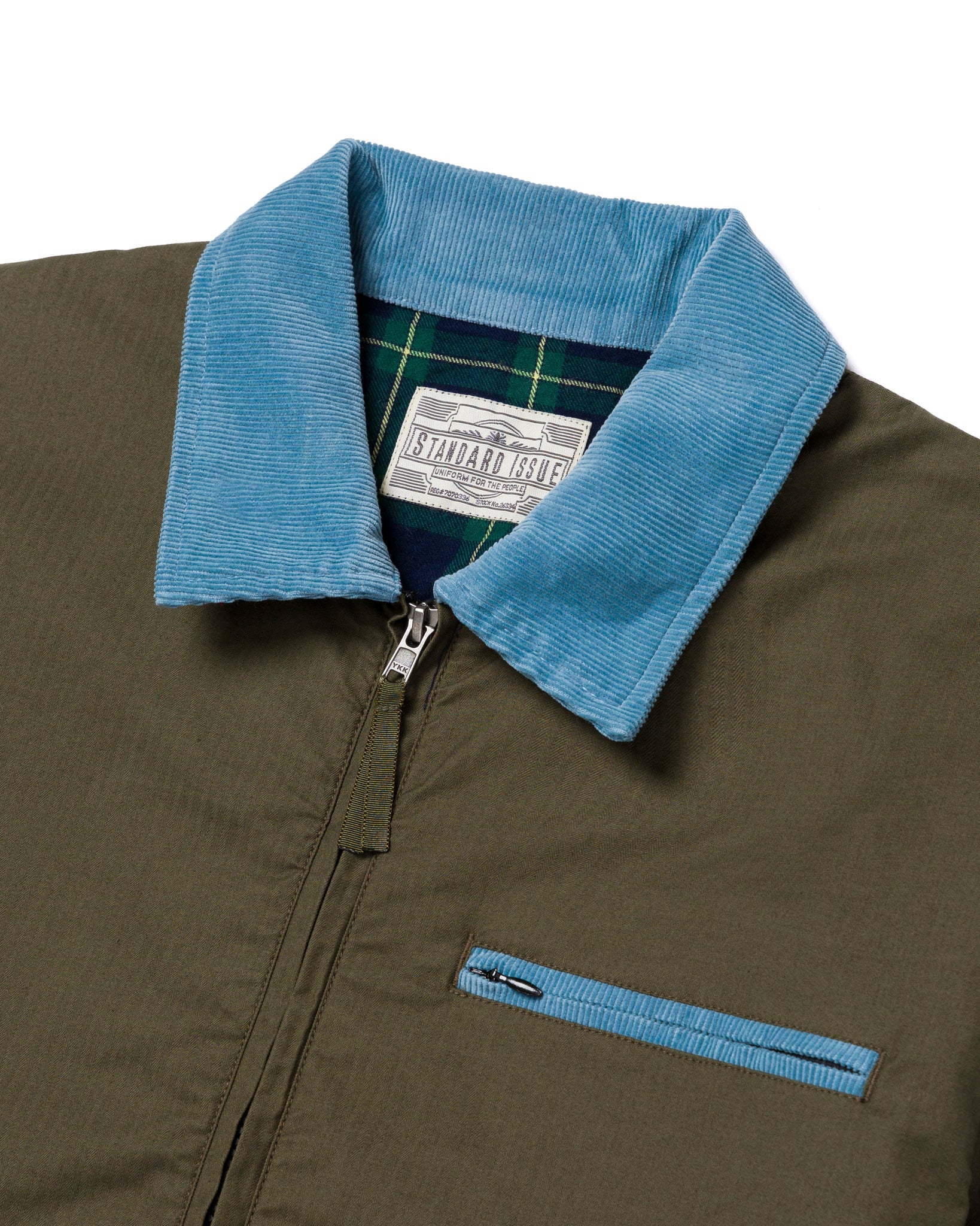 Twill Harrington Jacket Olive