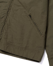 Twill Harrington Jacket Olive