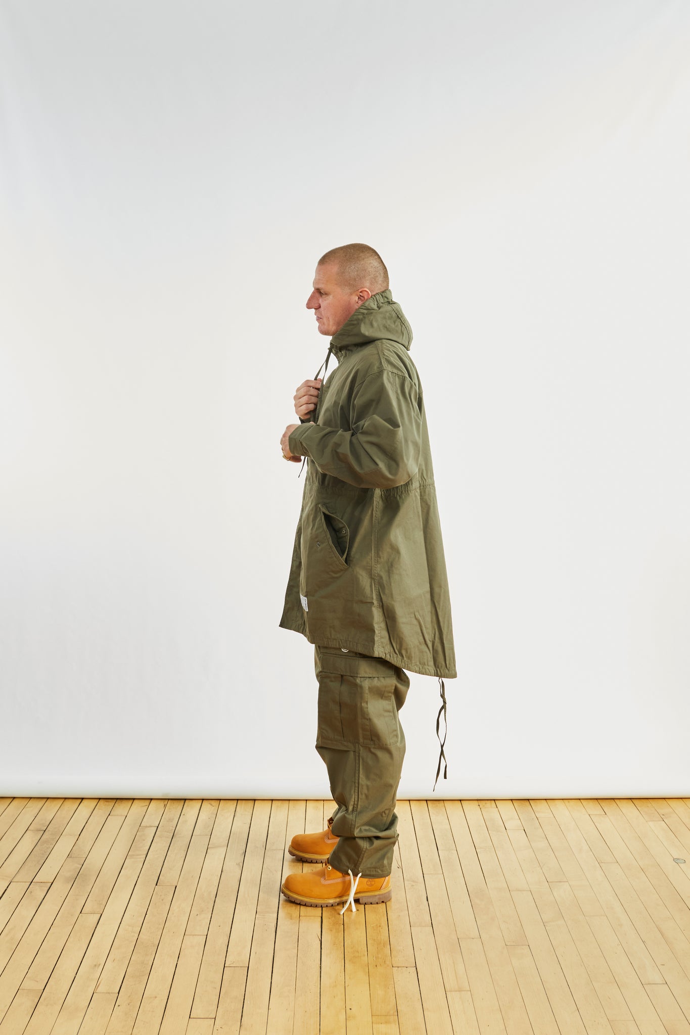 Fishtail Parka Olive – STANDARD ISSUE TEES