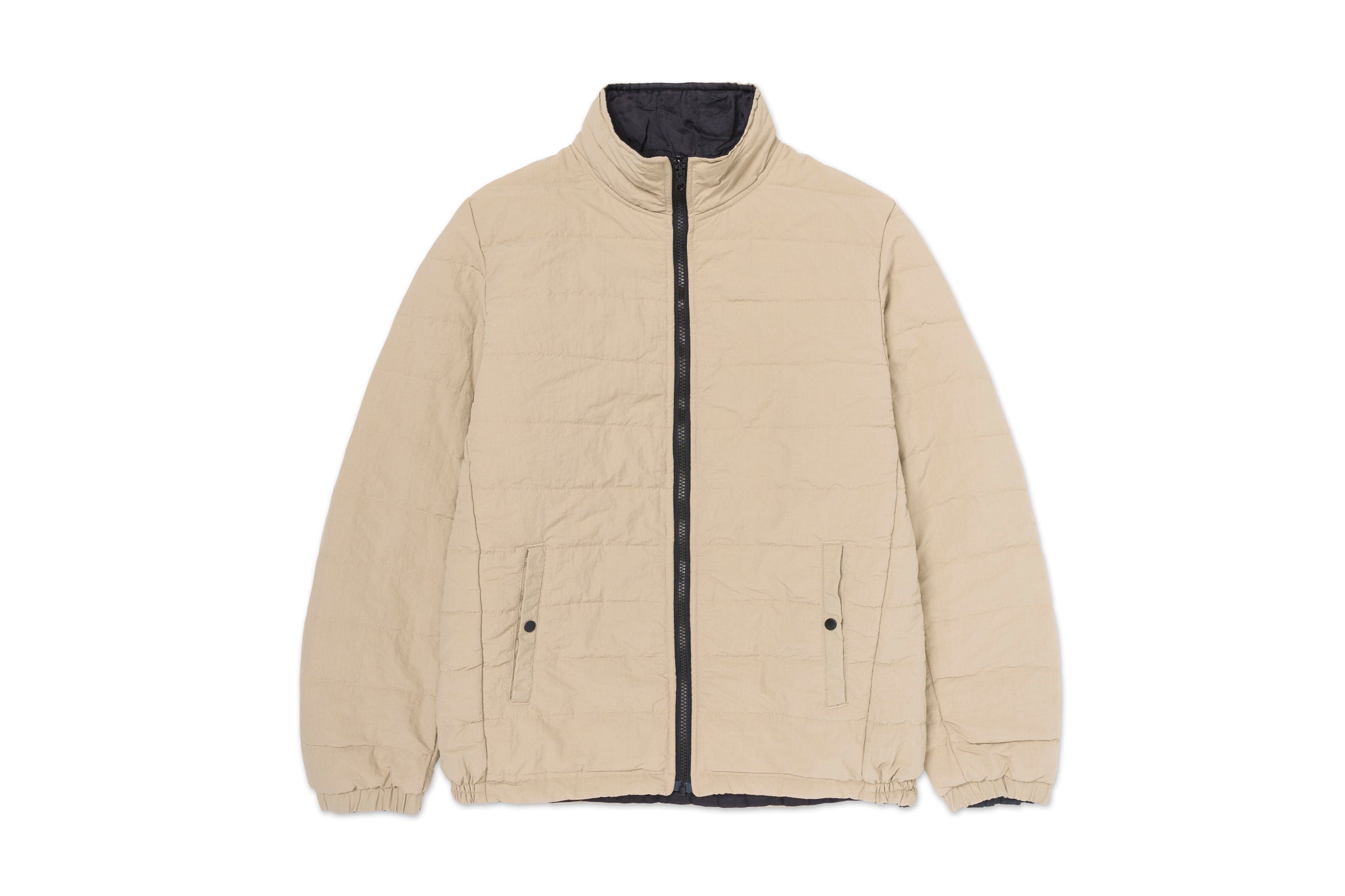 Reversible Puffer Jacket Beige