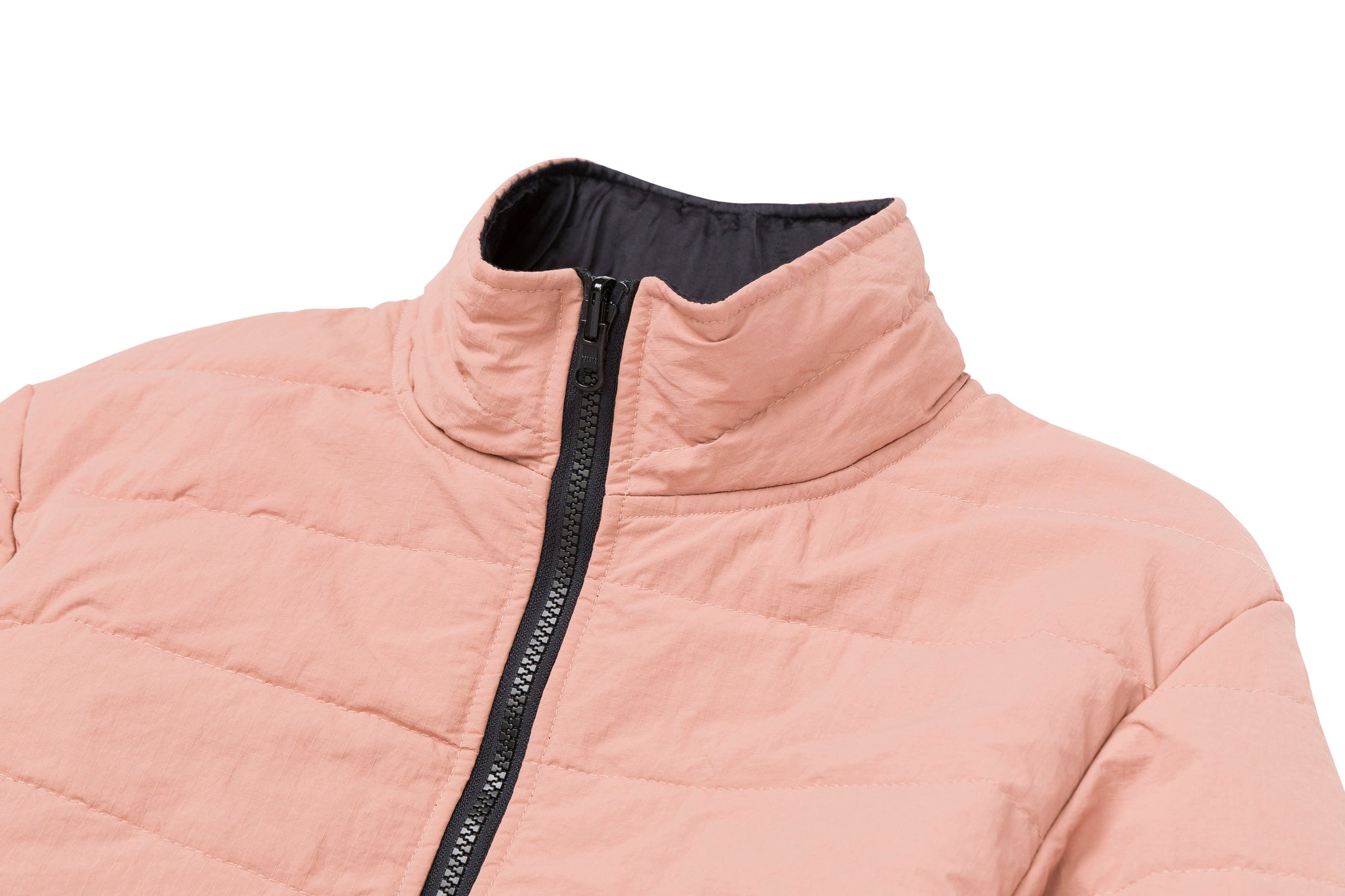 Reversible Puffer Jacket Dusty Pink