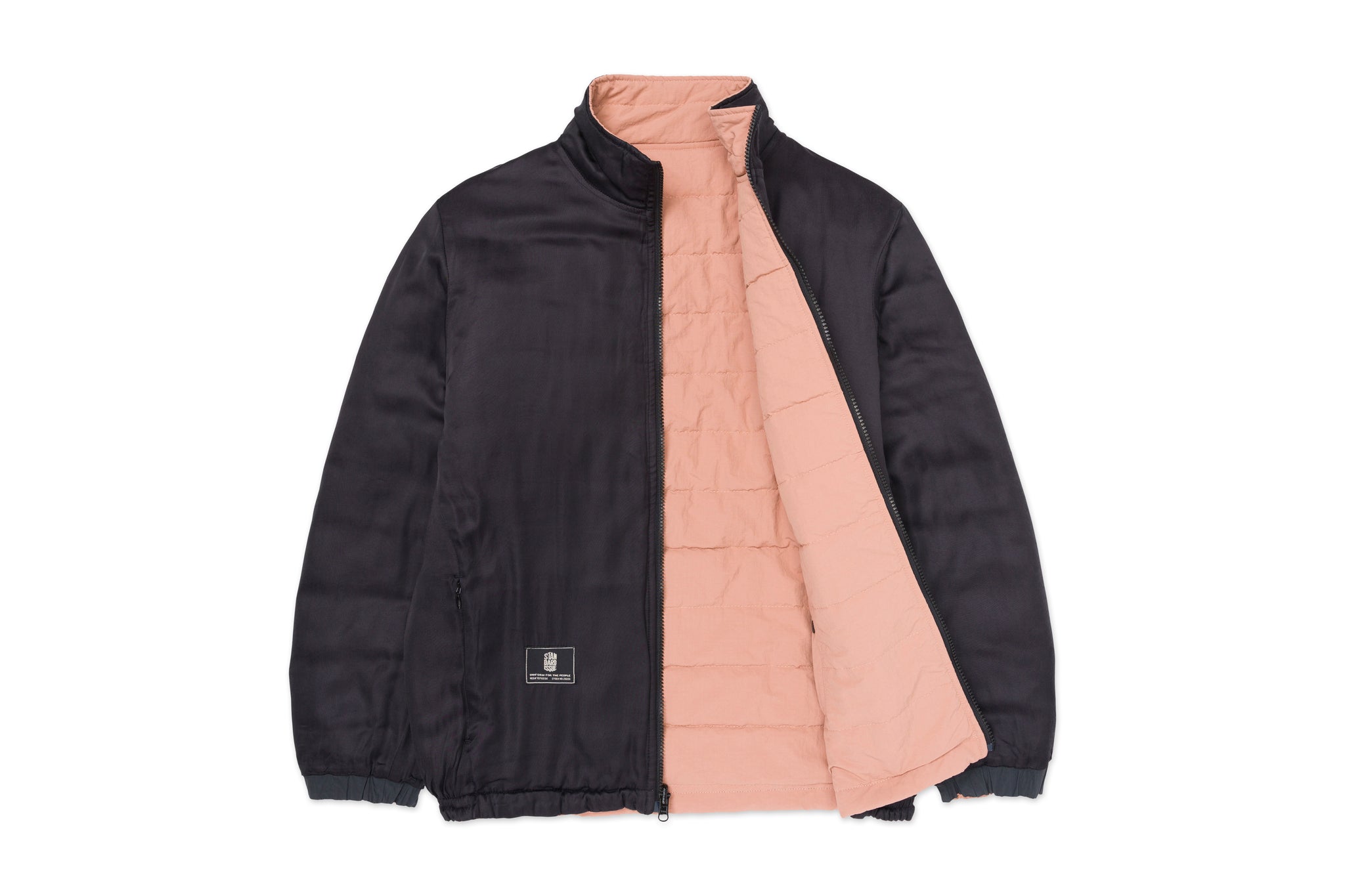 Reversible Puffer Jacket Dusty Pink