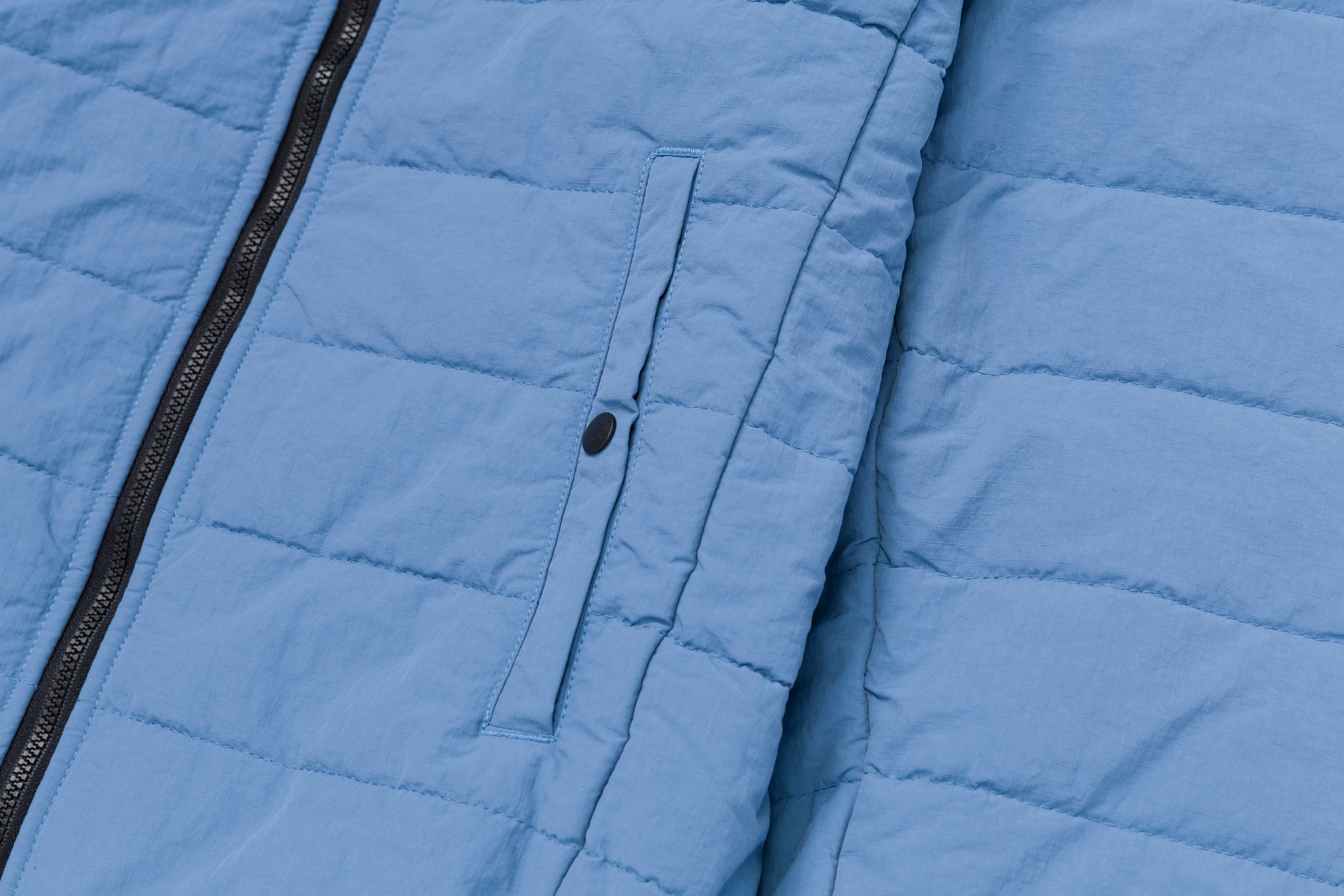 Reversible Puffer Jacket Pale Blue