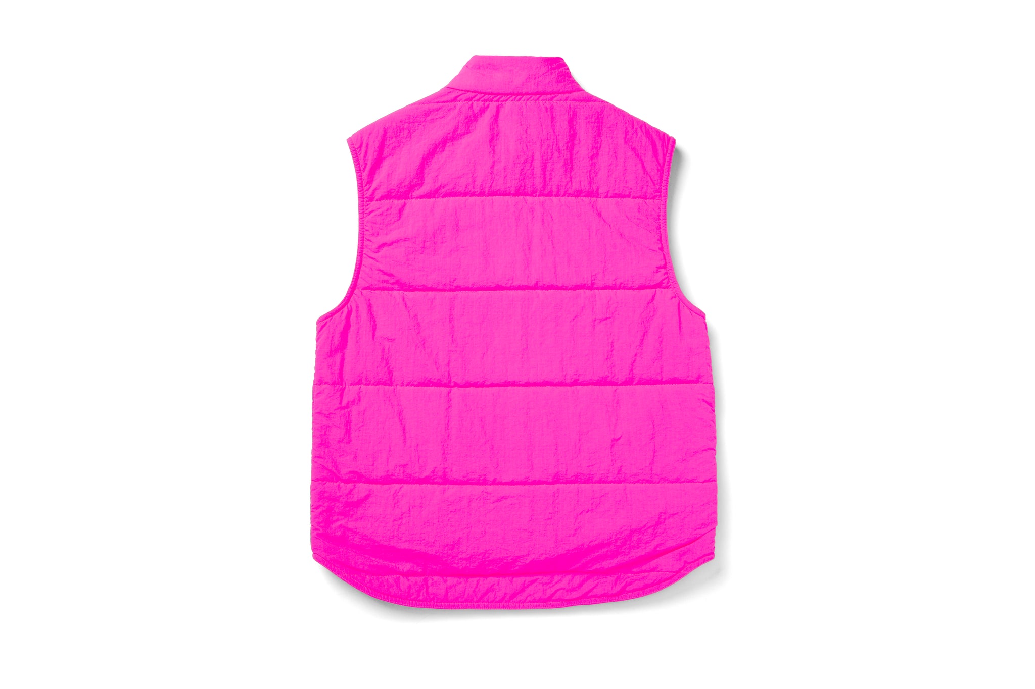Puffer Vest Hot Pink