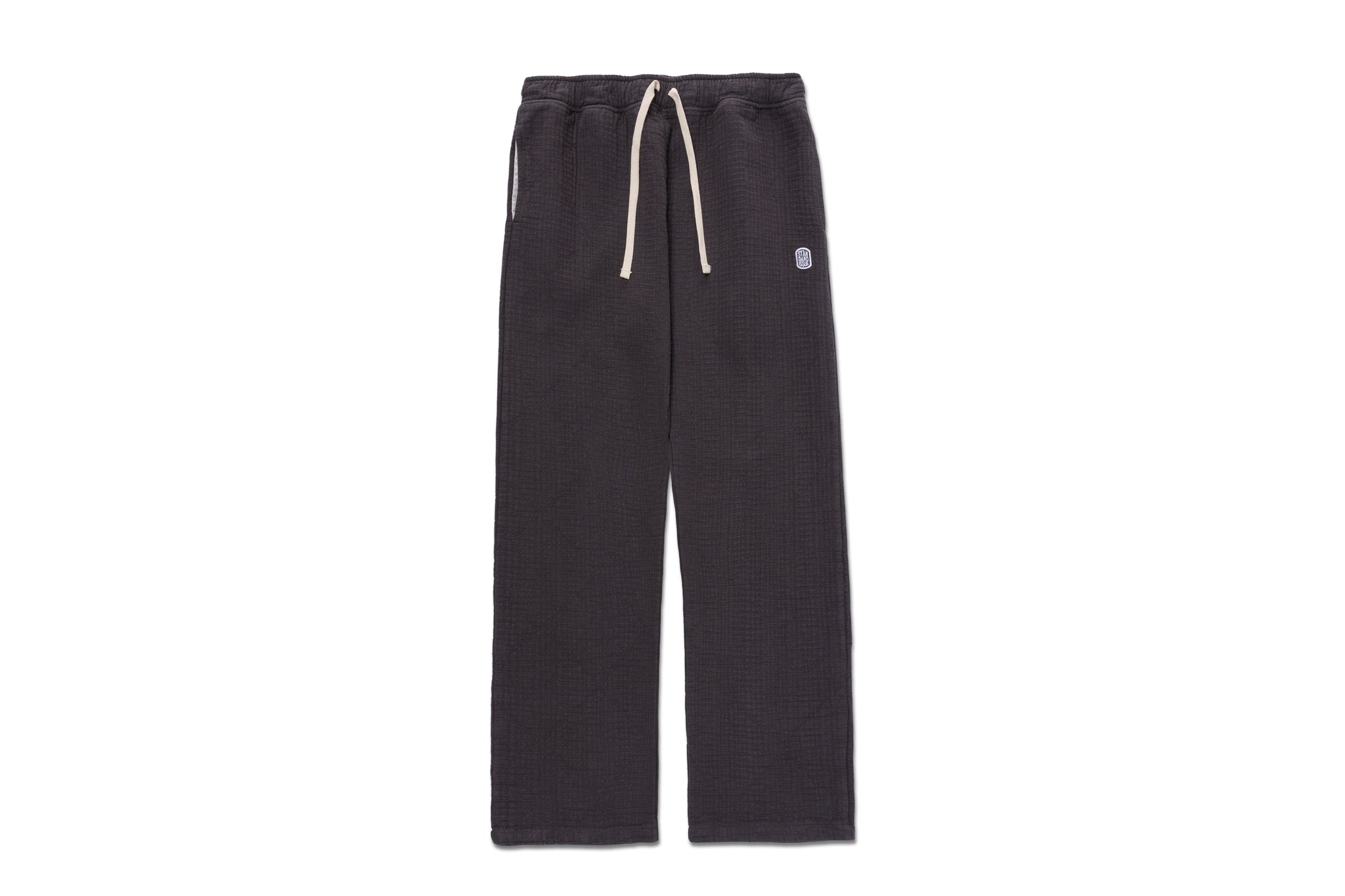 Sashiko Slacker Pant Vintage Black