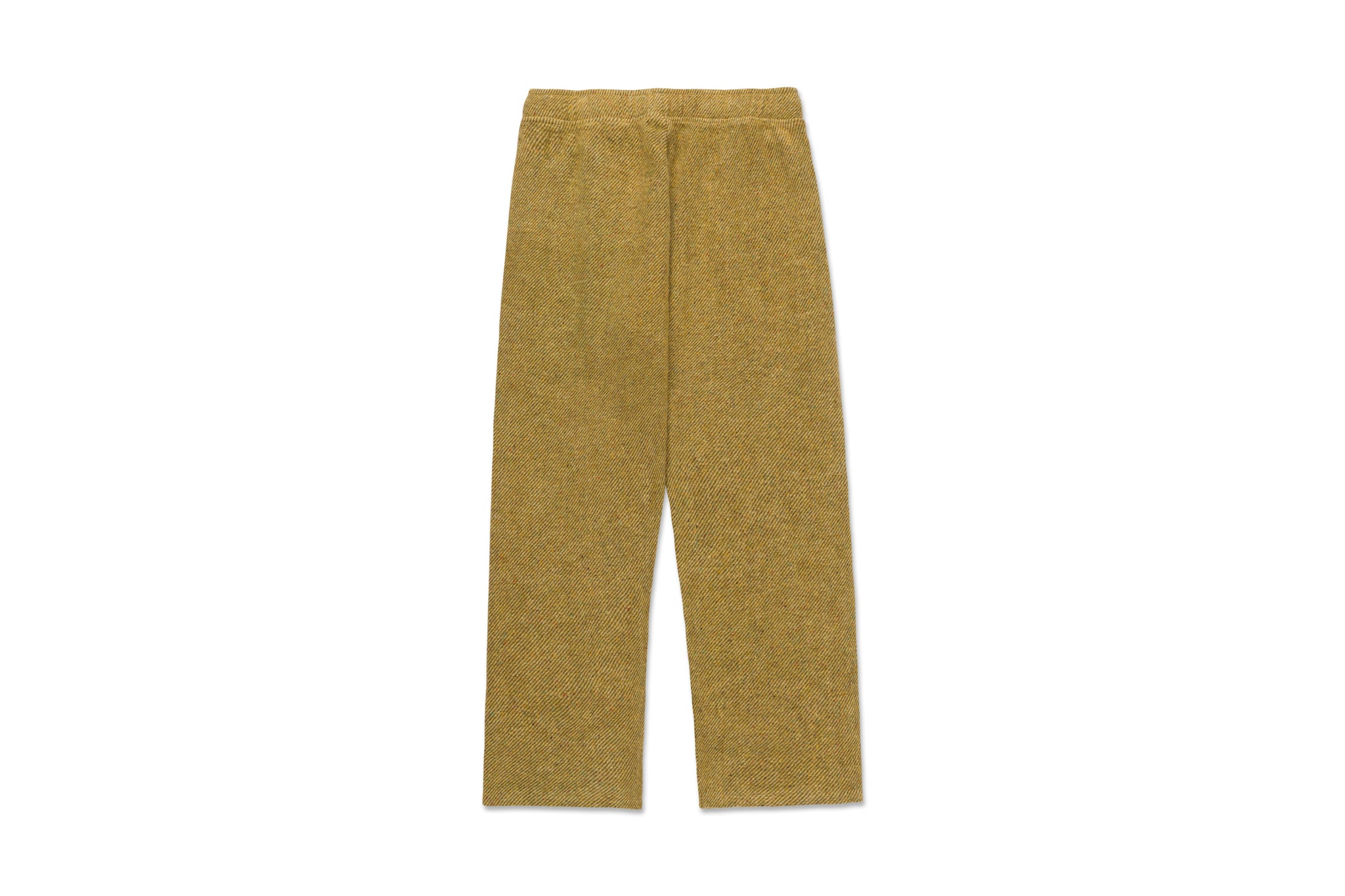 Wool Slacker Pant - Yellow & Speckle
