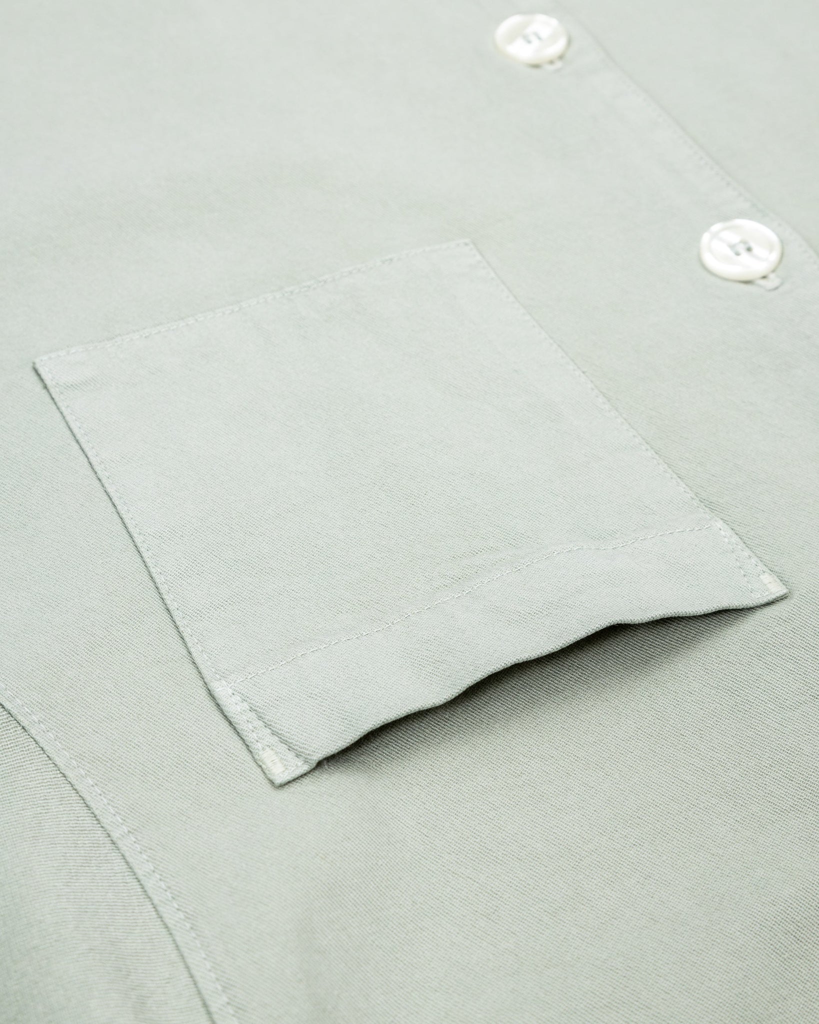 Resort Lounge Short Sleeve Button Up Mineral Grey