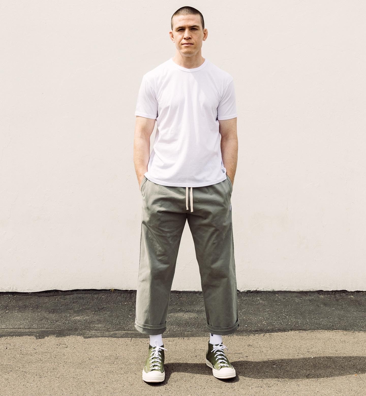 Fitted Tee White