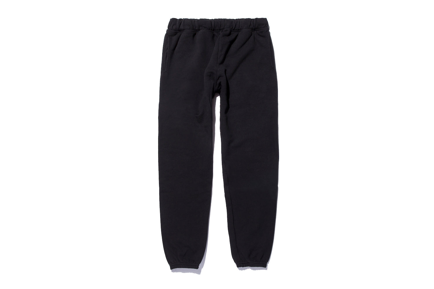 【HYSTERIC GLAMOUR X WDS】SWEATPANTS BLACKシルエットストレート